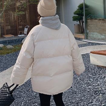 エコダウンジャケット 防寒防風中綿コート 送料無料 即日発送-5