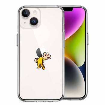 iPhone14Plus ケース クリア映画パロディ 天才 格闘家 スマホケース 側面ソフト 背面ハード ハイブリッド 送料無料-0