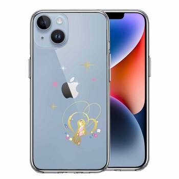 iPhone14Plus ケース クリアラプンツェル 星 スマホケース 側面ソフト 背面ハード ハイブリッド 送料無料-0