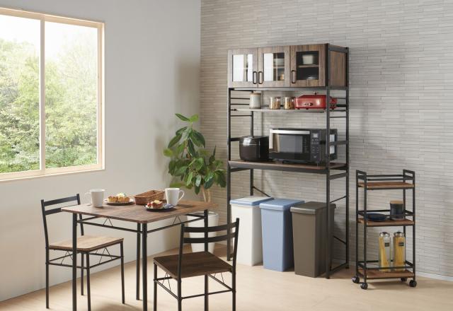 ルナ キッチンラック 送料無料-10