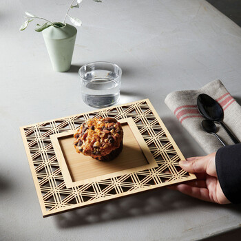 ひのき細密 プレート 六角 麻の葉 正角 胡麻 丸 七宝 送料無料-8