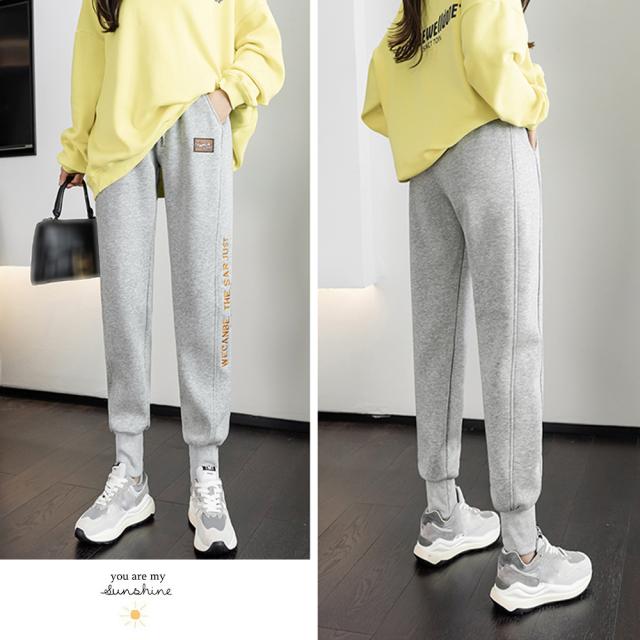 スウェットパンツ レディースハイウエスト 送料無料 即日発送-9
