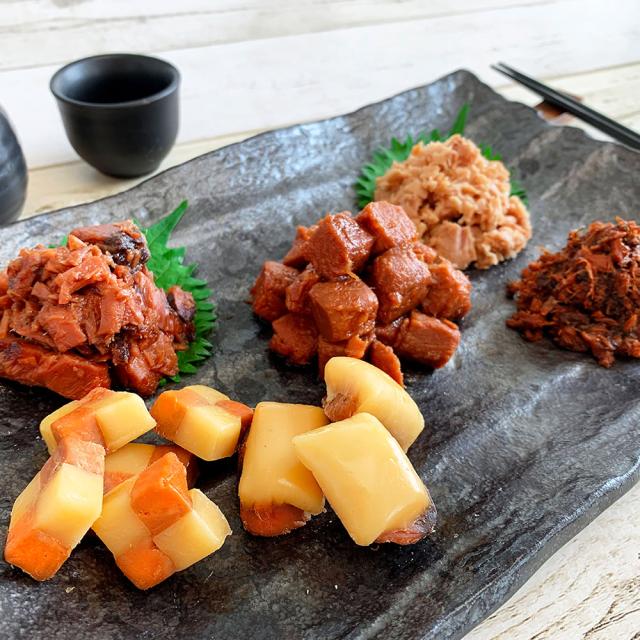 静岡 鮪鰹珍味佃煮詰め合わせ ギフト対応可 送料無料-2