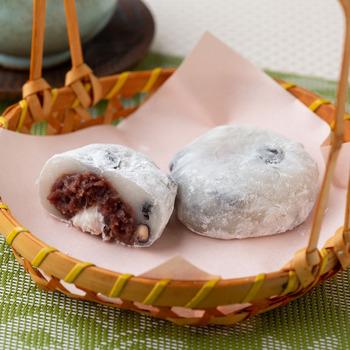 岡山 大正9年創業 おもちの黒川 生クリーム入り豆塩大福 FD92010381-3367 送料無料-1