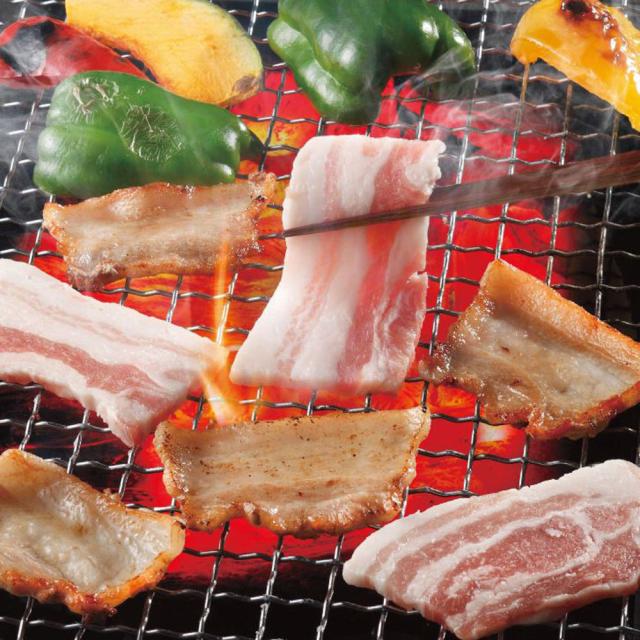 群馬 上州三元もち豚焼肉 B ギフト対応可 送料無料-1