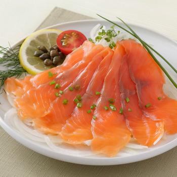 滋賀 滋賀中村屋 スモークサーモン 50g×5袋 送料無料-3