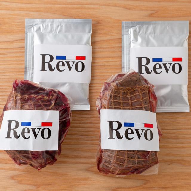 大阪 洋食Ｒevo 黒毛和牛Ａ4ランク以上ローストビーフ 2セット ギフト対応可 送料無料-1