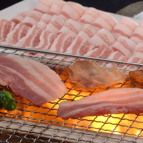 山形 山形県食肉公社認定 山形豚 バラ焼肉 1ｋｇ ギフト対応可 送料無料-2