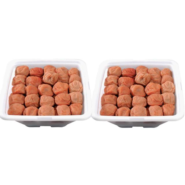 和歌山 紀州南高梅 はちみつ風味 塩分6% 1kg×2 ギフト対応可 送料無料-2