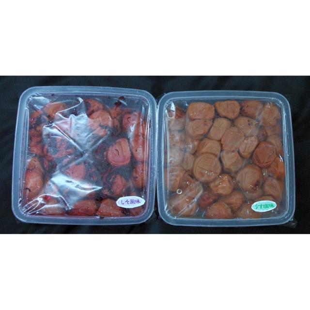 和歌山 紀州南高梅 つぶれ梅 Bうす塩味 しそ風味 各1kg×1 ギフト対応可 送料無料-4
