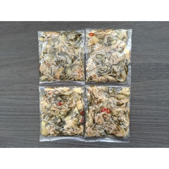 北海道 白醤油小分け松前漬け B 130g×4 ギフト対応可 送料無料-1