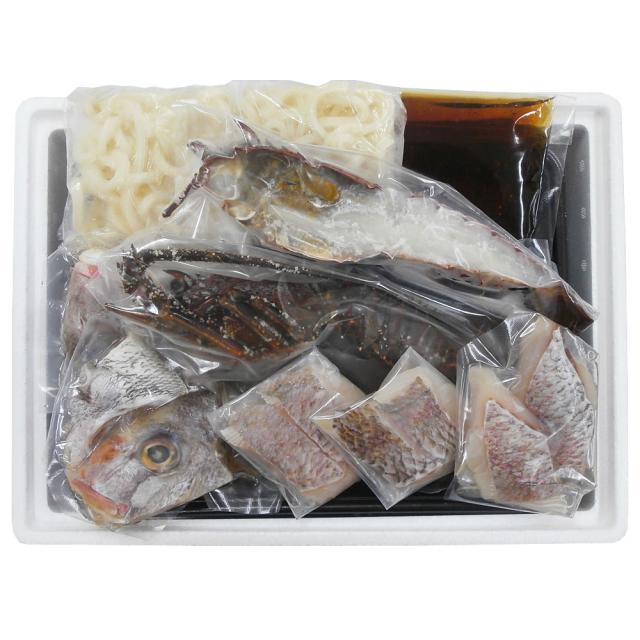 徳島 吟月 天然伊勢海老と鯛の祝い鍋 送料無料-2