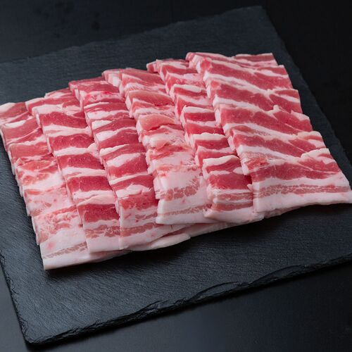 山形県食肉公社認定 山形豚 バラ焼肉 600g ギフト対応可 送料無料-2