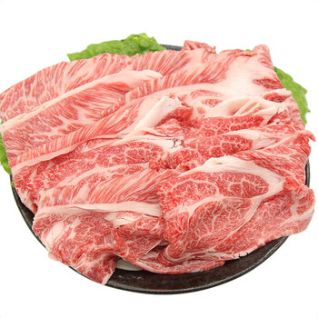 兵庫 じごろ七厘焼肉 金べこ 三田和牛 焼しゃぶ用 肩ロース400g 送料無料-2