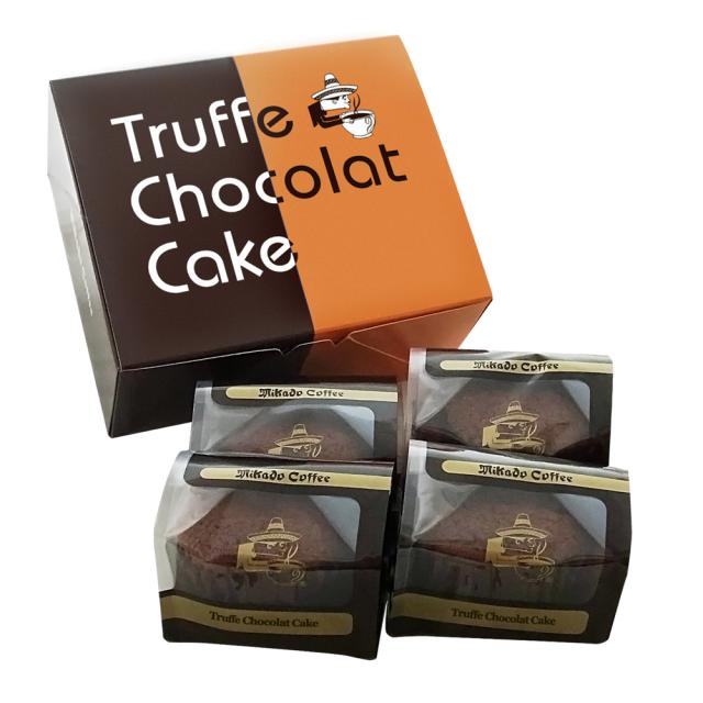 東京 ミカド珈琲 トリュフショコラケーキ 4個 ギフト対応可 送料無料-2