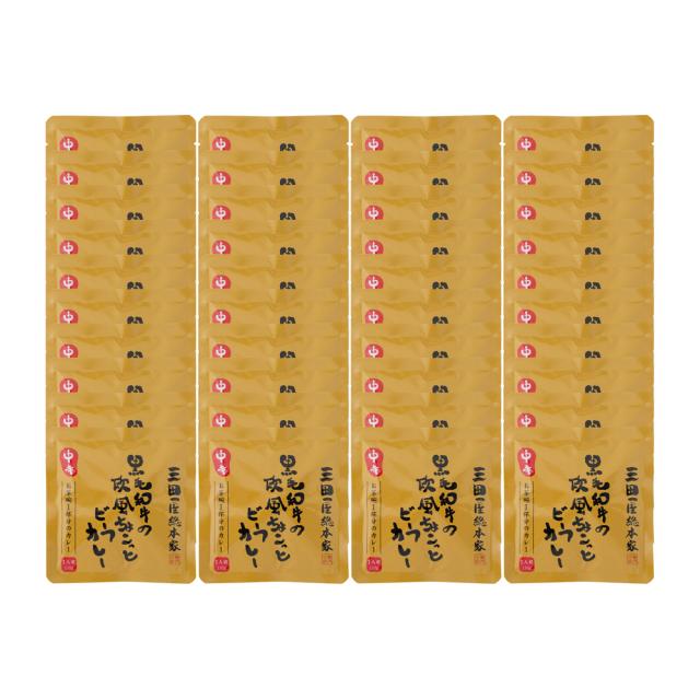 兵庫 三田屋総本家 黒毛和牛の欧風ちょこっとビーフカレー 40食 FD9200102-5097 ギフト対応可 送料無料-2