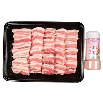 さくらポーク 焼肉＆しゃぶしゃぶセット バラ500g 岩塩200g もも700g ギフト対応可 送料無料-4