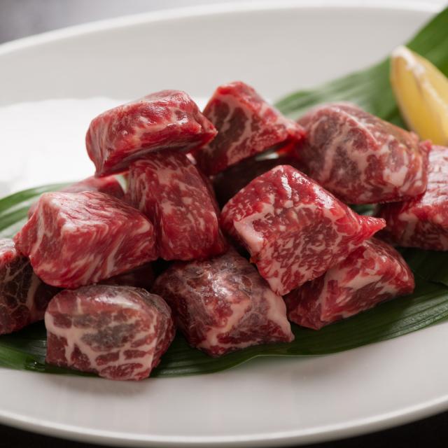 長野 信州アルプス牛サイコロステーキ ギフト対応可 送料無料-1