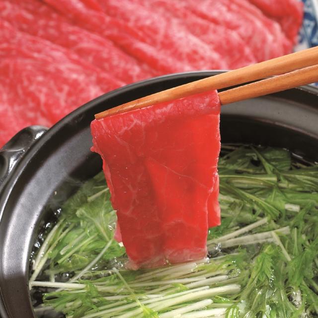 長野 信州和牛 すきしゃぶ用 モモ 600g 送料無料-1