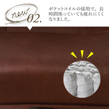 座椅子 新しくなった回転高座椅子 ダークブラウン 送料無料-2