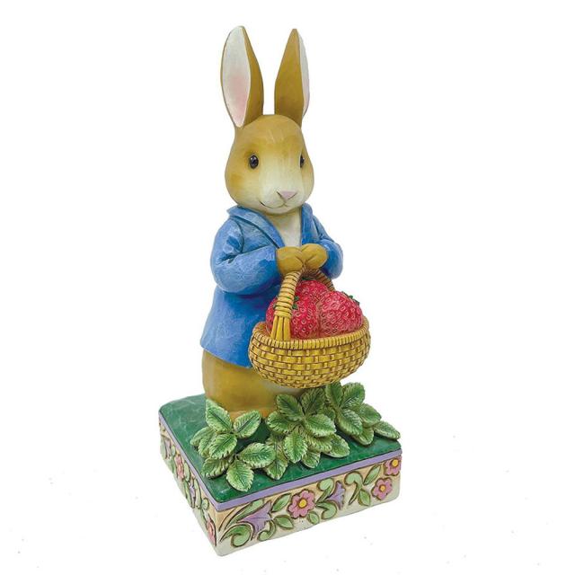ピーターラビット ウィズ バスケット JIM SHORE ラッピング可 送料無料-1