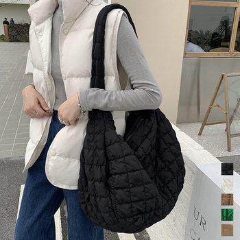 ショルダーバッグ キルトショルダーバッグダウン風レディース 送料無料 即日発送-0