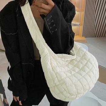 ショルダーバッグ キルトショルダーバッグダウン風レディース 送料無料 即日発送-3