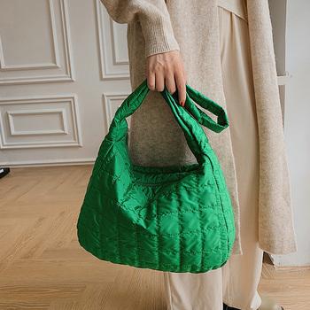 ショルダーバッグ キルトショルダーバッグダウン風レディース 送料無料 即日発送-5