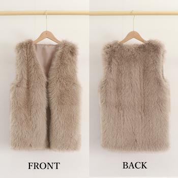 エコファーベスト レディース ベスト SK18391005-8737 送料無料 即日発送-2