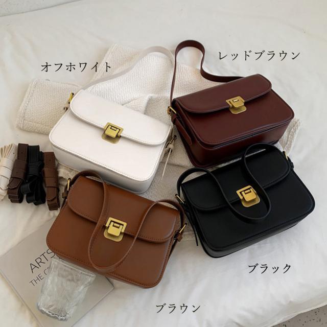 ショルダーバッグ ミニスクエアショルダーバッグ コンパクト 送料無料 即日発送-1