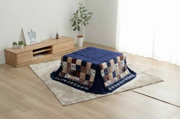 こたつ布団 約180×180cm 省スペース ノルディック柄 リーチェ省スペ 送料無料-9