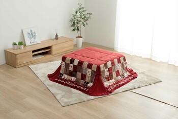 こたつ布団 約180×180cm 省スペース ノルディック柄 リーチェ省スペ 送料無料-6