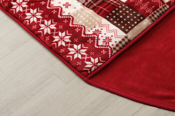 こたつ布団 約180×180cm 省スペース ノルディック柄 リーチェ省スペ 送料無料-7