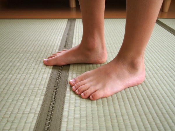 い草 4つ折り 畳マットレス 約180×200cm 鞍馬 くらま 送料無料-9