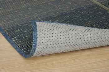 ラグ 約190×250cm マット 小林製薬 持続性抗菌剤 制菌 抗菌防臭 滑り止め 不織布 い草 グラデーション NSクリア 送料無料-16