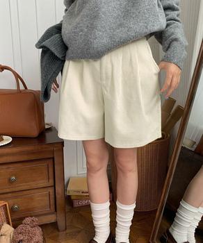 コーデュロイ ショートパンツ レディース 送料無料 即日発送-3