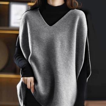 ニットベスト レディースチョッキ 重ね着 SK18416986-1303 送料無料 即日発送-4