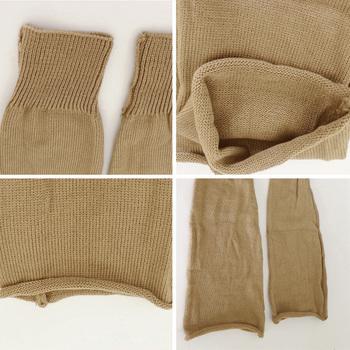 ブーツカットニットレッグウォーマーロング 送料無料 即日発送-8