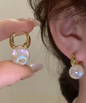 人魚の涙 パールピアス レディース 上品 送料無料 即日発送-2