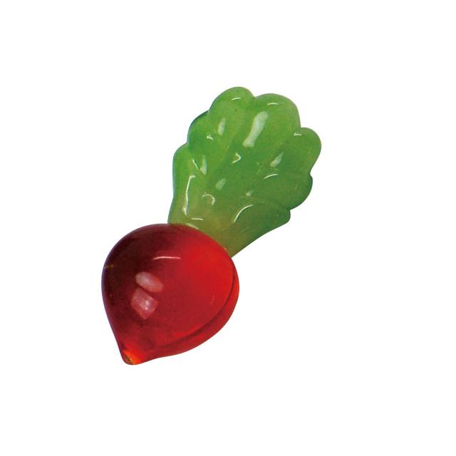 和食器 硝子箸置 野菜 しろねぎ きゅうり さやえんどう なす あかかぶ 4個セット 送料無料-5