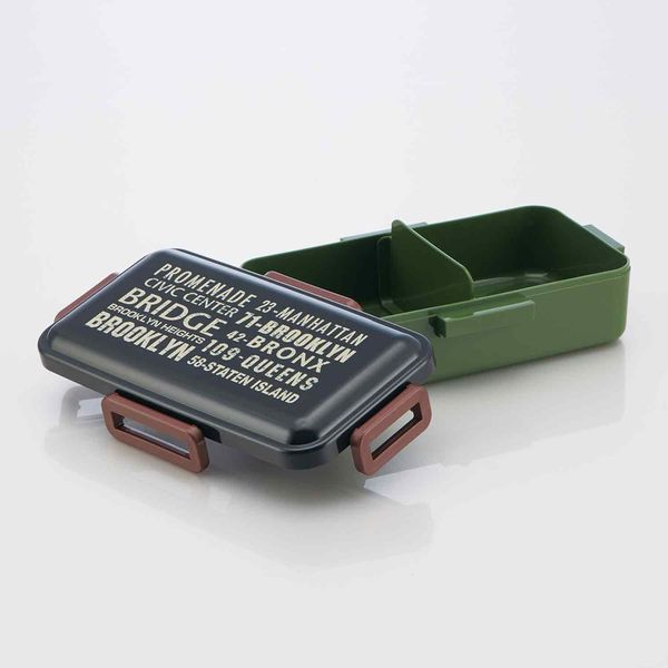 抗菌ふわっと弁当箱Ｌブルックリン 2個セット 送料無料 即日発送-1