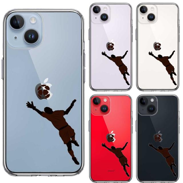 iPhone14Plus ケース クリアサッカー スーパーセーブ スマホケース 側面ソフト 背面ハード ハイブリッド 送料無料-1