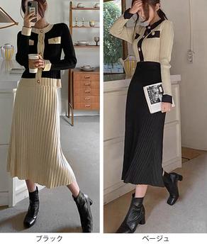 ニットセットアップ レディース SK18447430-1940 送料無料 即日発送-1