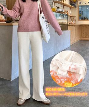 裏起毛 コーデュロイパンツ レディース冬 SK18447425-1945 送料無料 即日発送-7