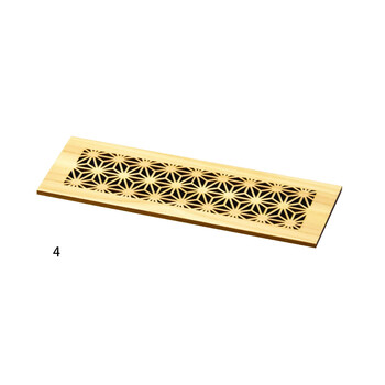 和食器 ひのき細密料理箱 スリム 青海波 麻の葉 七宝 送料無料-3