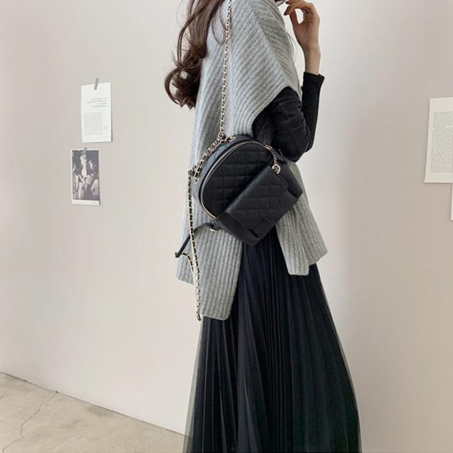 ニットベスト レディース ニットチョッキ 送料無料 即日発送-8