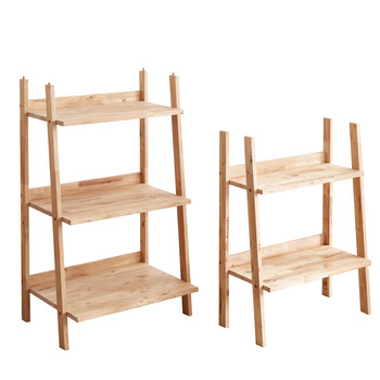 キッチン リビングでマルチに使える木製ラック NATURAL SIGNATURE オープンシェルフ 送料無料-9