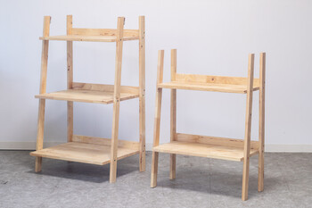 キッチン リビングでマルチに使える木製ラック NATURAL SIGNATURE オープンシェルフ 送料無料-15