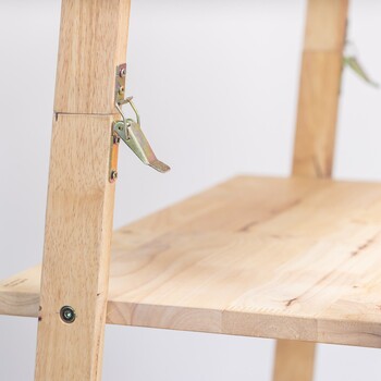 キッチン リビングでマルチに使える木製ラック NATURAL SIGNATURE オープンシェルフ 送料無料-8