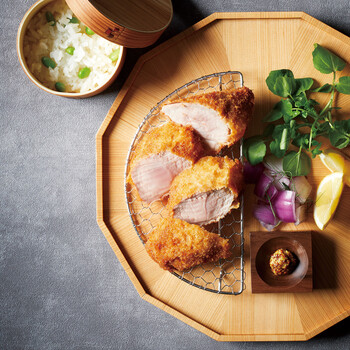 頃入荷予定　納期確認中　桧 放射杢 12角料理皿 大 送料無料-2